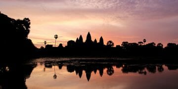 Angkor Wat Siem Reap Sunrise