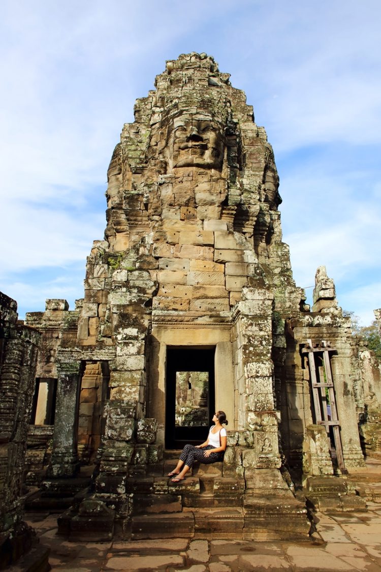 Bayon Temple in Angkor Thom Siem Reap