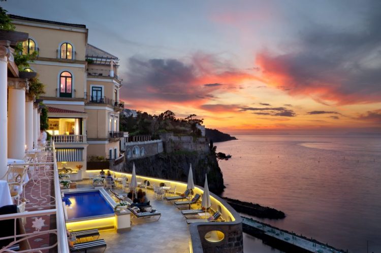 Bellevue Syrene luxury hotel in Sorrento Italy