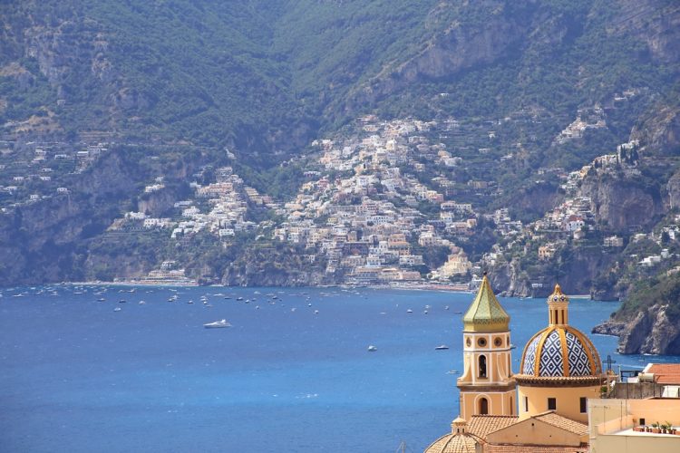 Amalfio pakrantė Italijoje