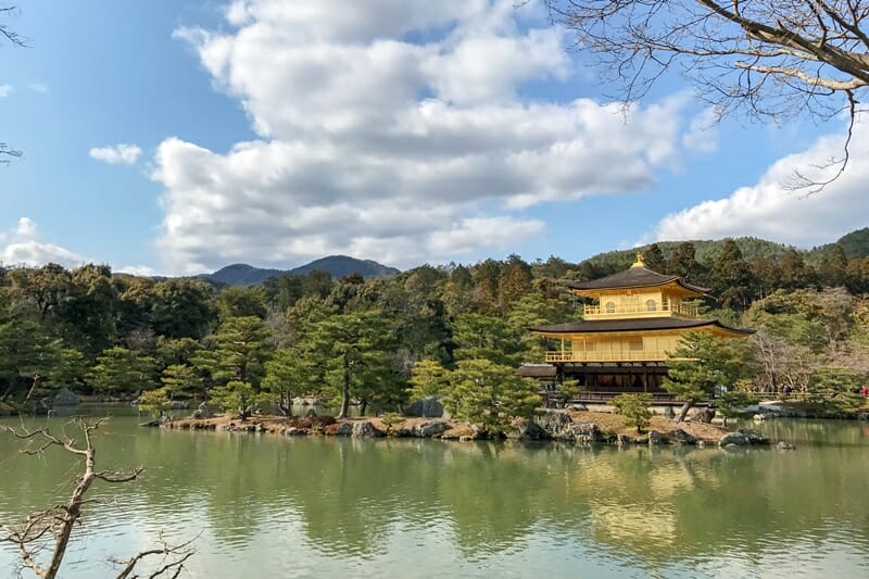Golden Pavilion in Kyoto Japan