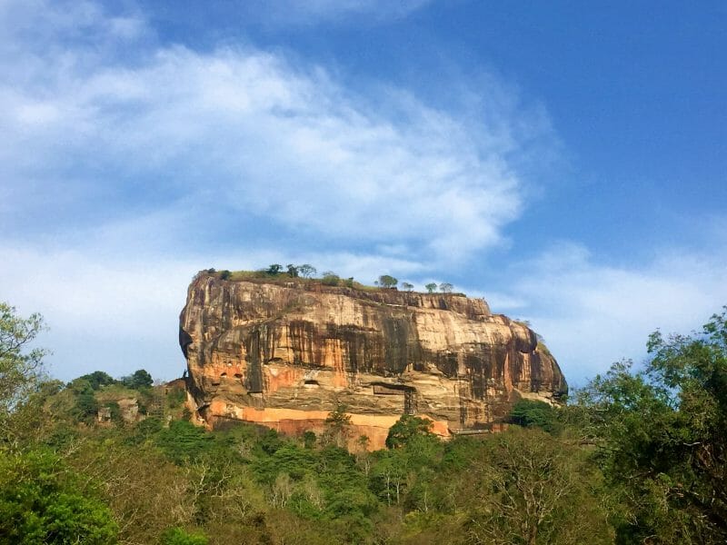 Sigiriya Rock in Sri Lanka