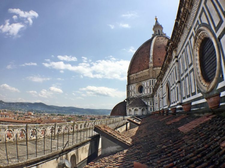Florence Italy Duomo North Terrace