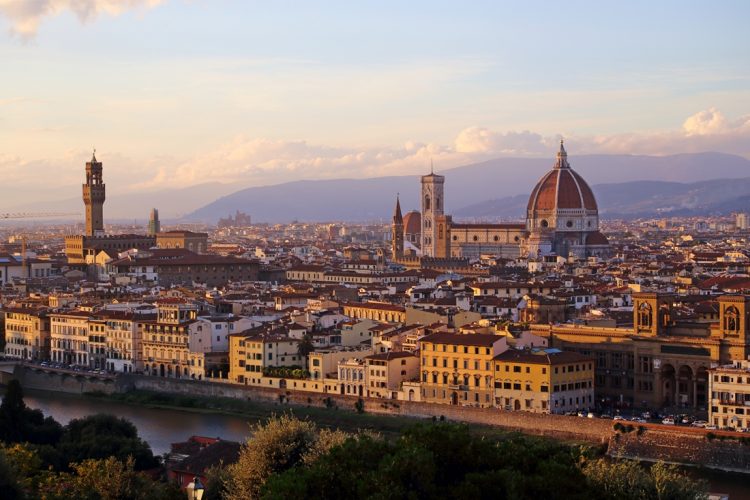 Piazzale Michelangelo Florence Italija