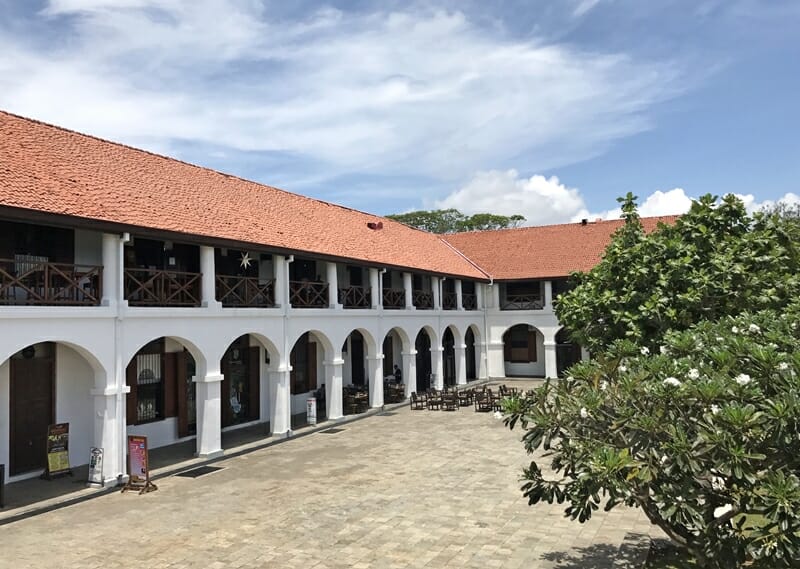 Dutch Hospital in Galle Fort Sri Lanka