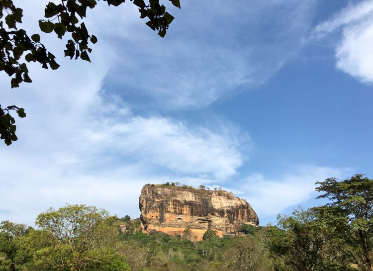 Sigiriya Lion Rock Citadel in Sri Lanka