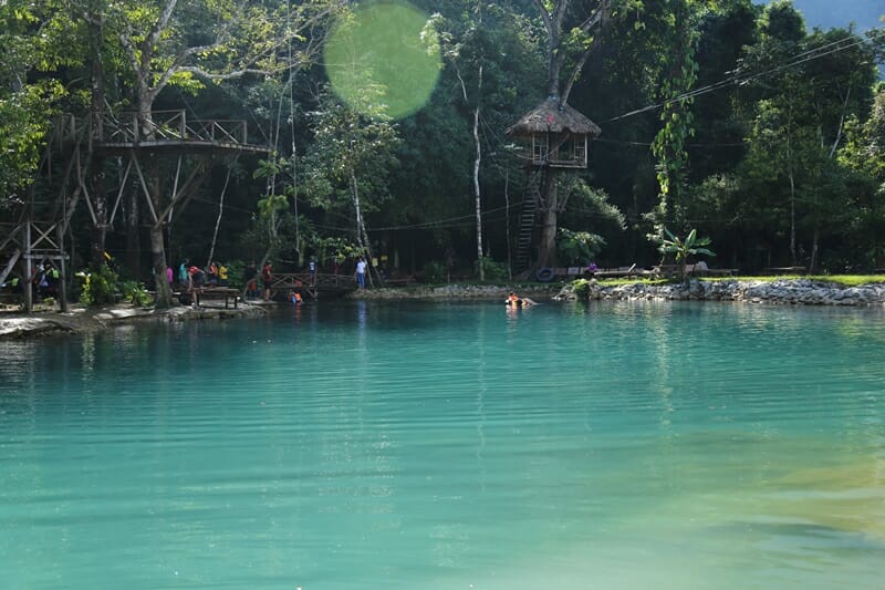 Blue Lagoon 2 in Vang Vieng Laos 2