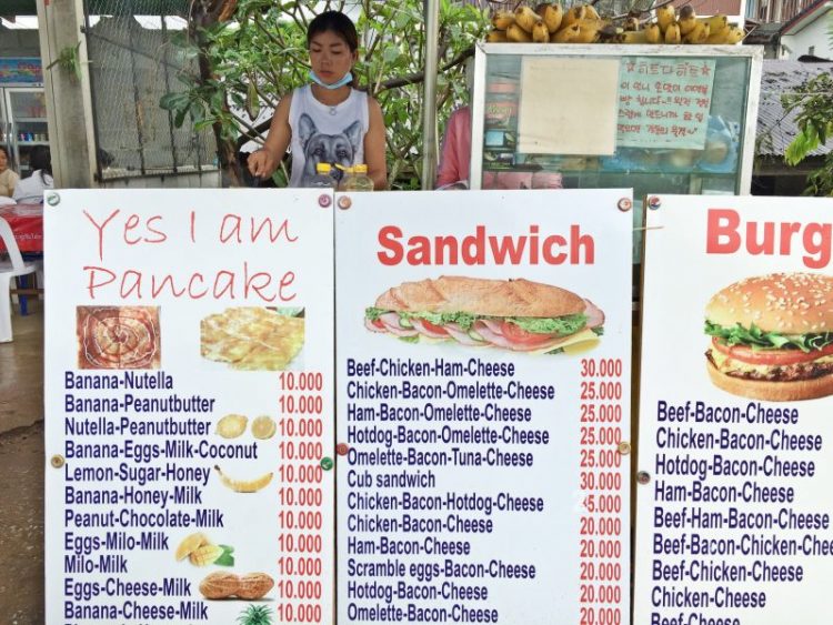 Where to eat in Vang Vieng 2