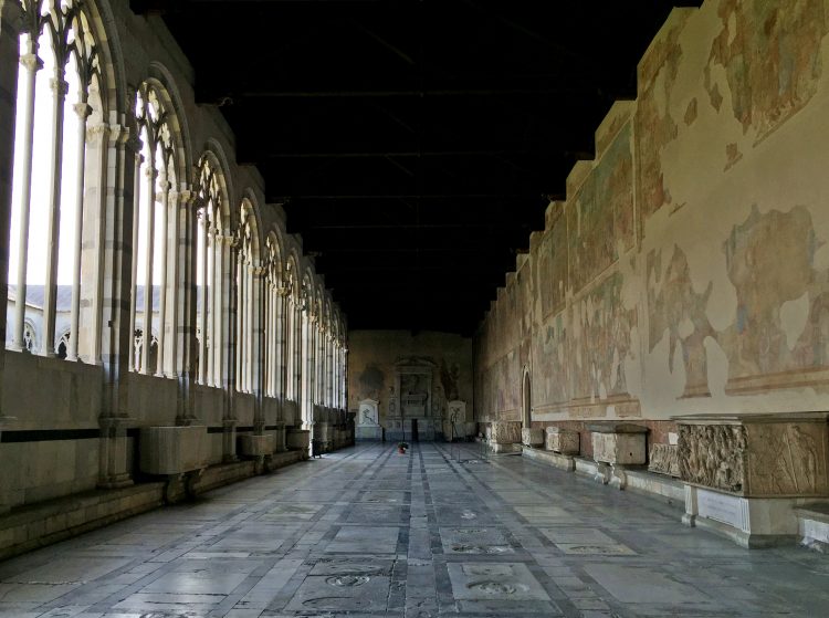 Camposanto of Pisa in Italy