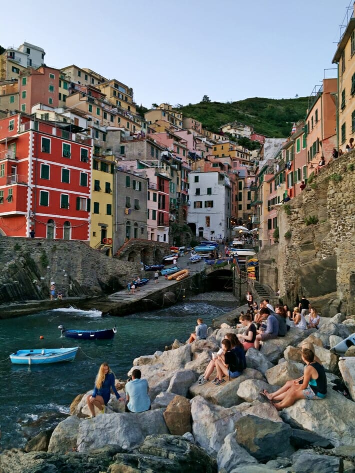 Cinque Terre Riomaggiore Sunset Spot Cinque Terre Riomaggiore Sunset Spot