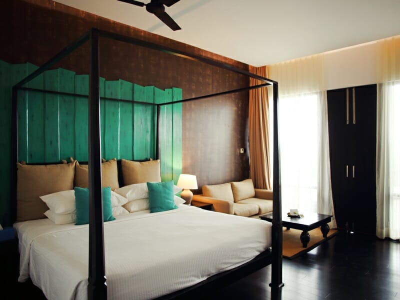 Jetwing Yala Hotel in Sri Lanka bedroom