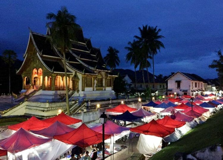 Luang Prabang night market