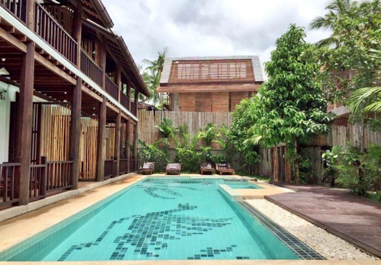 Pool at Maison Dalabua in Luang Prabang Laos