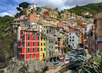 Riomaggiore in Cinque Terre Italy
