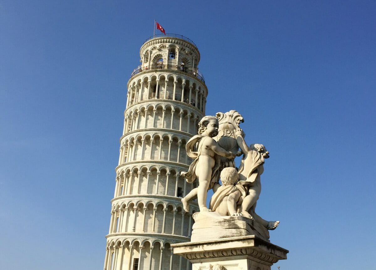 Tower of Pisa in Italy