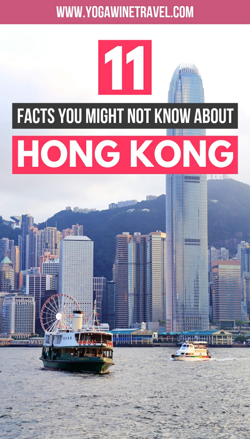Hong Kong Victoria Harbour and Star Ferry with text overlay