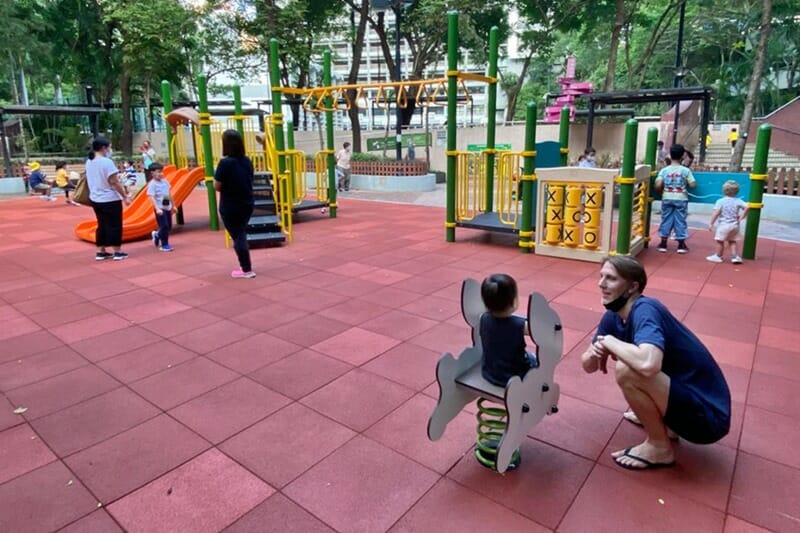 Children's park in Hong Kong