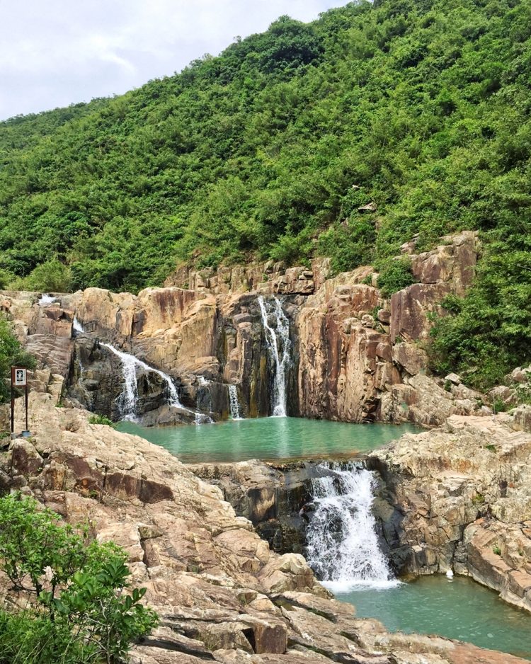 Hong Kong waterfalls