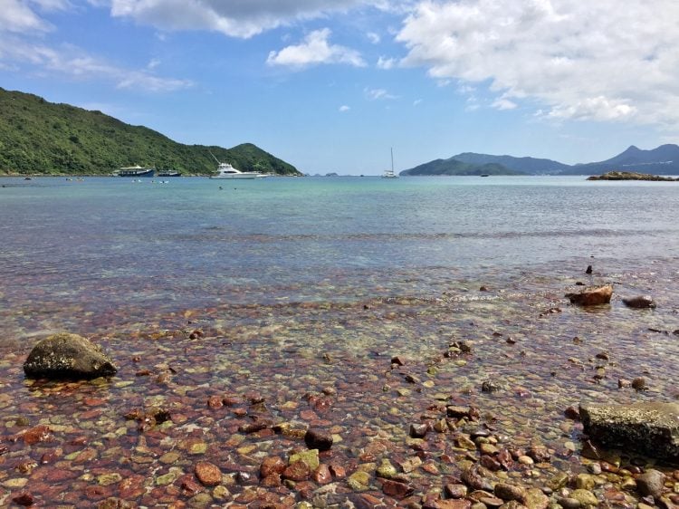 Beach in Hong Kong