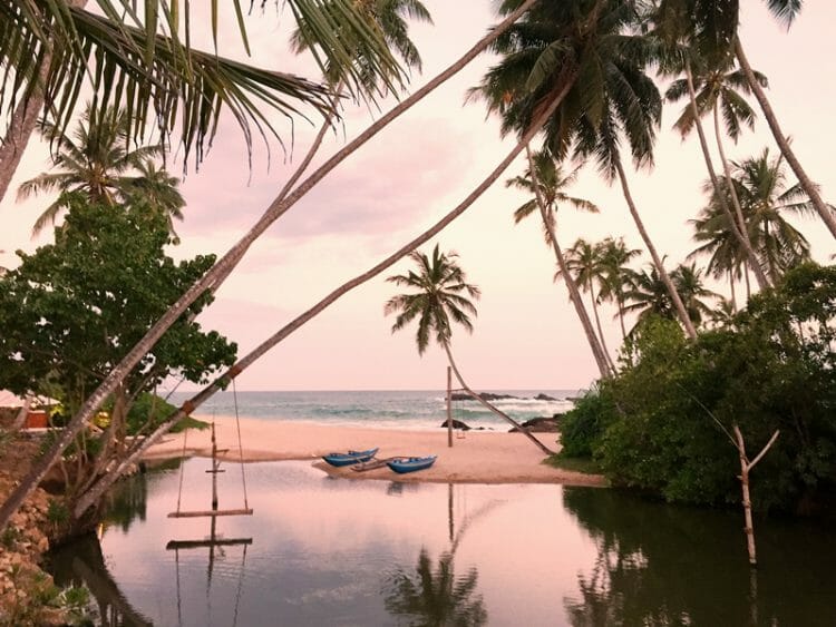 Lagoon at Anantara Tangalle in Sri Lanka