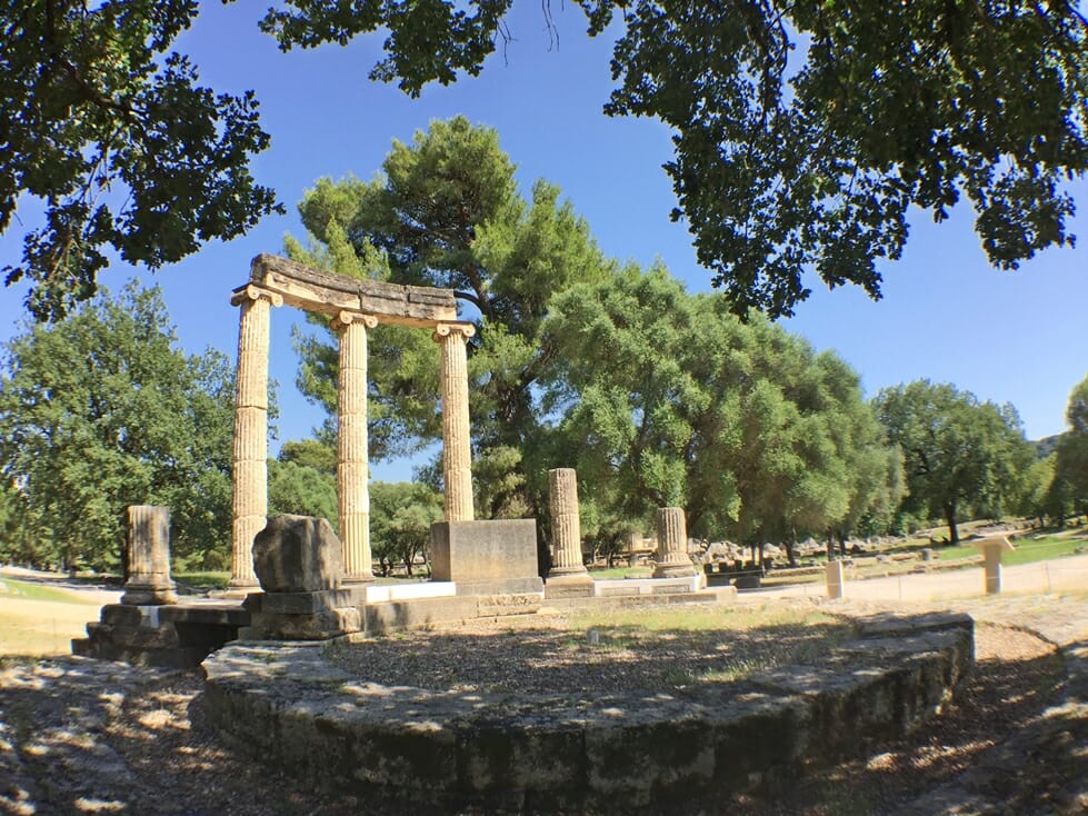 Ancient Olympia Site Greece