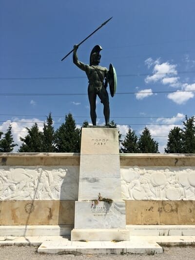 Thermopylae Statue of Leonidas Thermopylae Statue of Leonidas