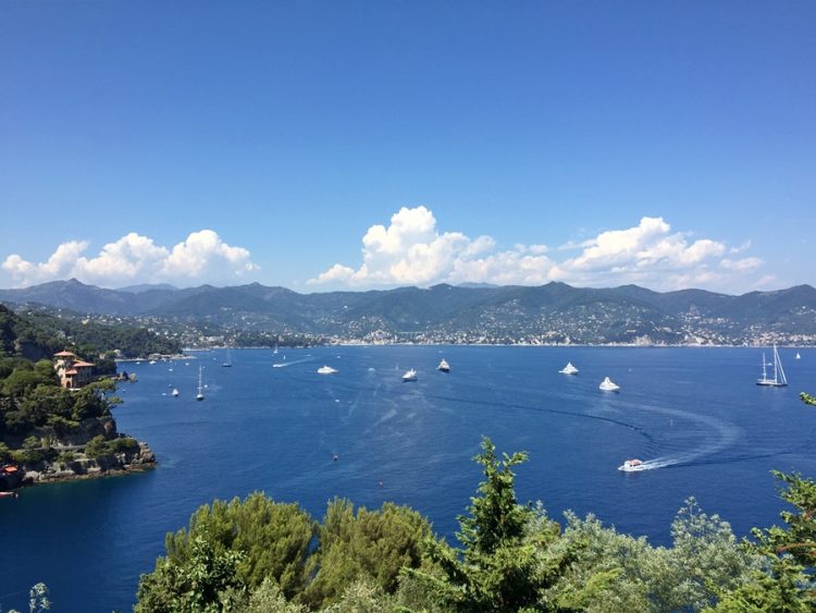 Bay of Portofino in Italy