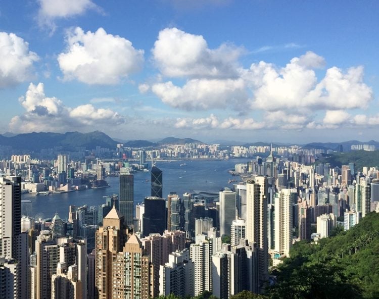 Hong Kong skyline