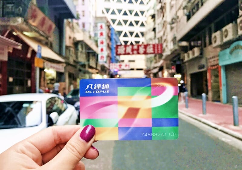 Octopus Card in Hong Kong