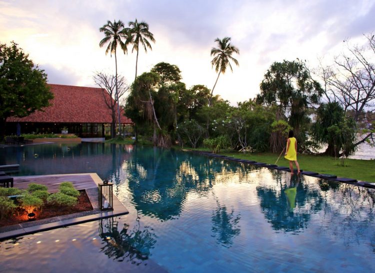 Pool at Anantara Kalutara in Sri Lanka