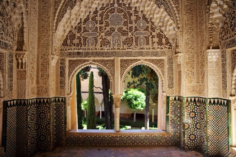 Nasrid Palaces Alhambra Granada Spain