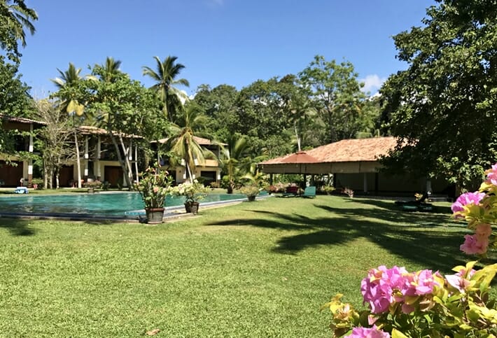 Yoga shala in south Sri Lanka