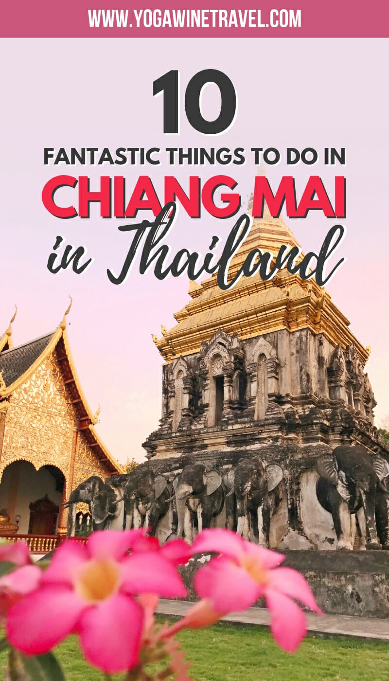 Yogawinetravel.com: 10 Things to Do in Chiang Mai That Don't Involve Riding Elephants or Petting Tigers. If you are visiting Chiang Mai and aren't sure what to do in the city, there are a plethora of amazing sights and landmarks that you should visit. Read on for 10 of the top things to do in the city to add to your Chiang Mai bucket list, how to get there and get around, the weather in Chiang Mai and where to stay!
