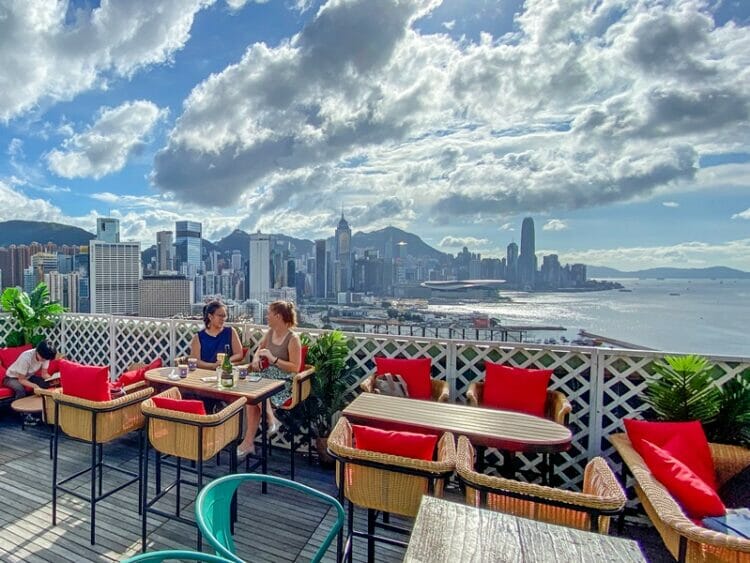 SipSip Rooftop Bar in Hong Kong