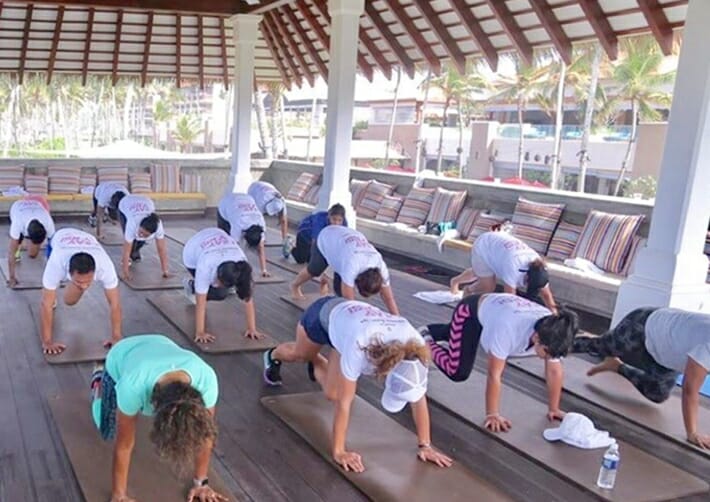 Yoga pavilion at Shangri-La Hambantota in Sri Lanka