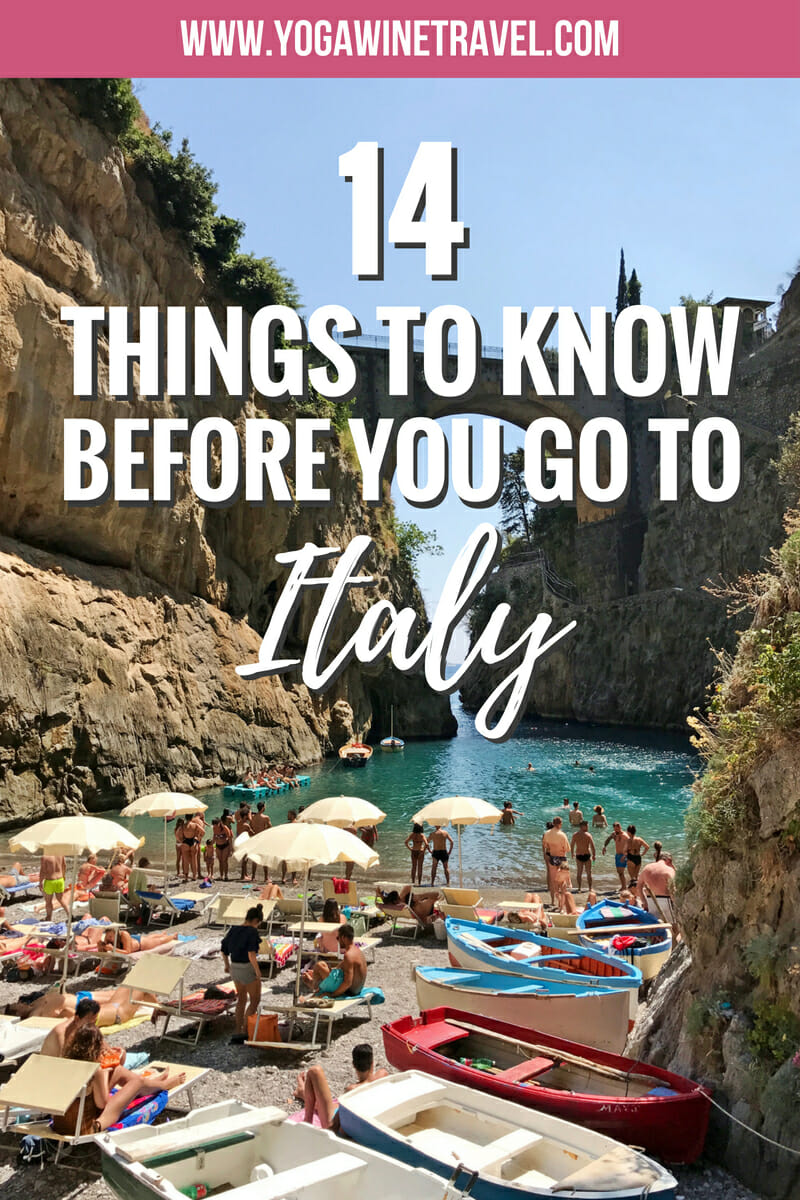 14 things you should know before you travel to italy yoga wine