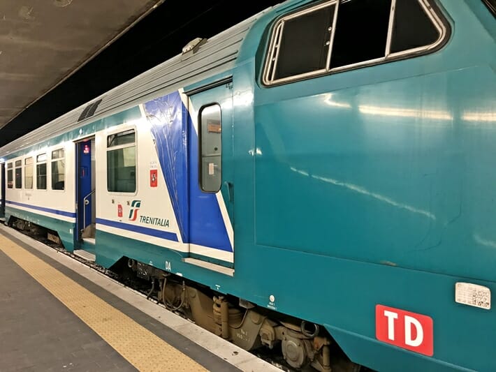Italy regional train