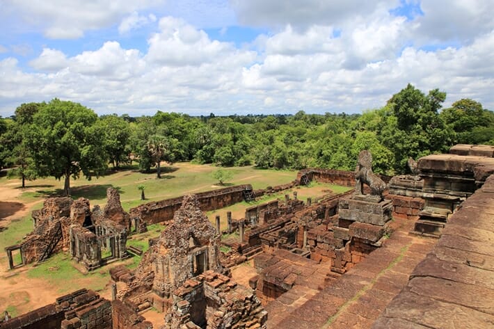 Prae Roup temple in Siem Reap Cambodia
