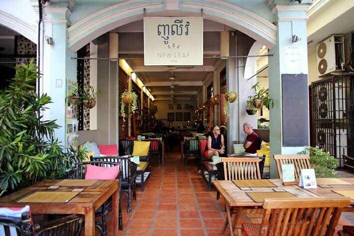 New Leaf Restaurant in Siem Reap Cambodia