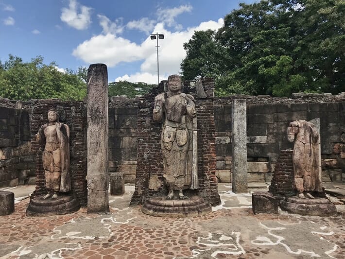 Hatadage Sacred Quadrangle Polonnaruwa Sri Lanka