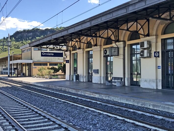 Orvieto Umbrijos traukinių stotis