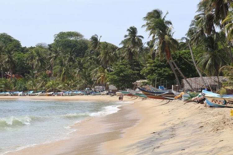 Main Beach at Arugam Bay Sri Lanka