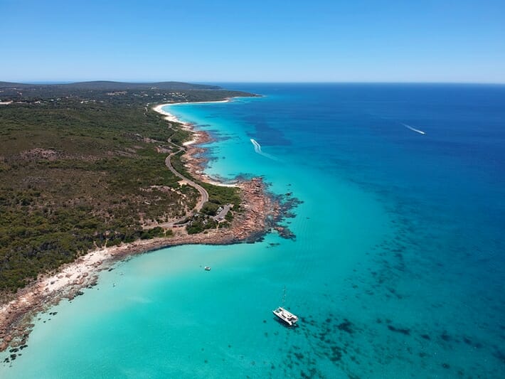 Margaret River region Western Australia beaches