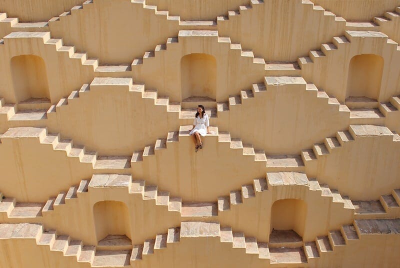 Stepwell in Jaipur India