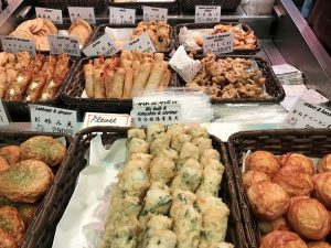 Street food at Kyoto Nishiki Market