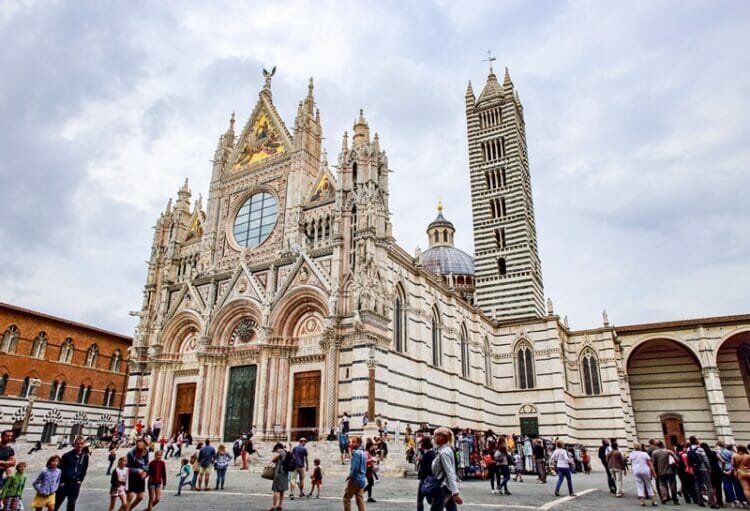 Duomo di Siena Sienoje, Italijoje