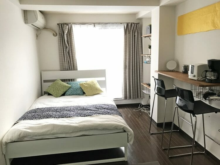 Airbnb room in Osaka Japan