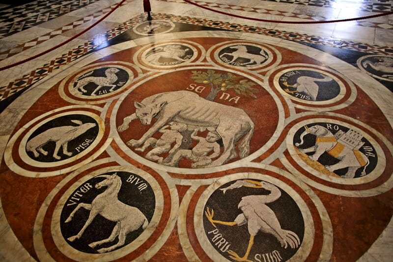 Siena Tuscany Cathedral Marble Floors