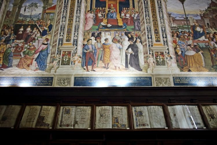 Siena Tuscany Cathedral Piccolomini Library 2 Siena Tuscany Cathedral Piccolomini Library 2