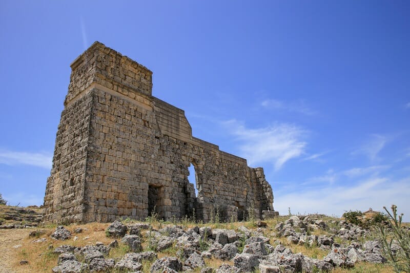 Acinipo Ruins near Ronda in Spain